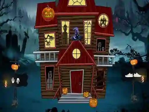 Xogo Halloween Magic Lady Escape en liña