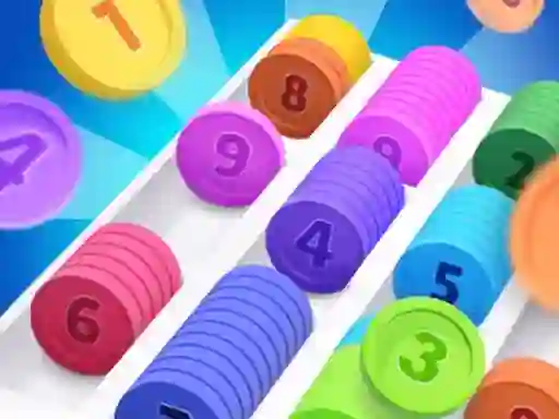 Xogo Coin Sort Puzzle en liña