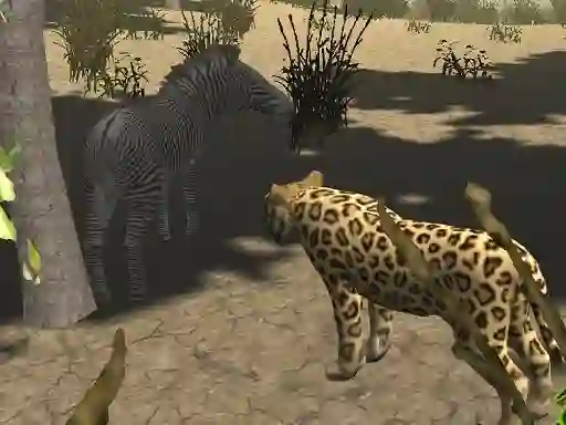 Xogo African Cheetah Hunting Simulator en liña