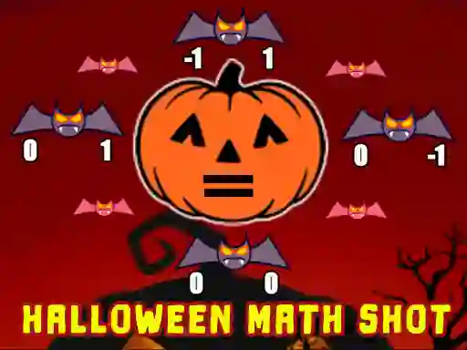 Xogo Halloween Math Shot en liña