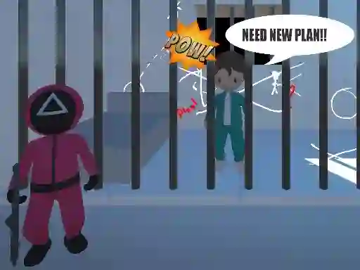 Xogo Escape Plan in Squid Game en liña
