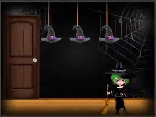Xogo Amgel Halloween Room Escape 32 en liña