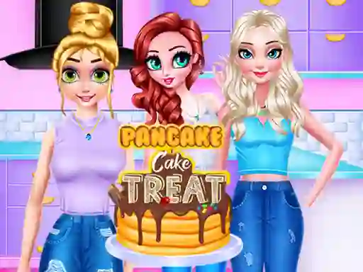 Xogo Pancake Cake Treat en liña