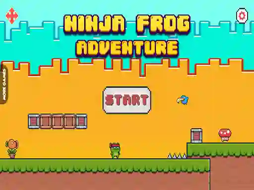 Xogo Ninja Frog Adventure en liña