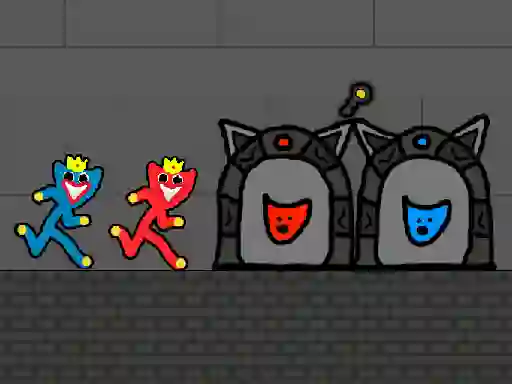 Xogo Red and Blue Stickman Huggy 2 en liña