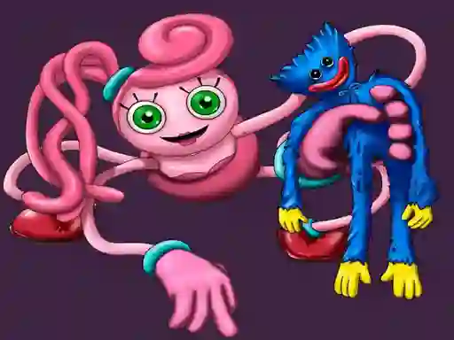 Xogo Mommy Stikman Vs Huggy Wuggy en liña