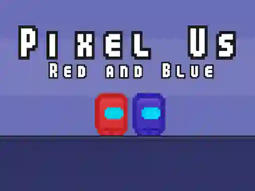 Xogo Pixel Us Red and Blue en liña