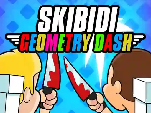 Xogo Skibidi Geometry Dash en liña