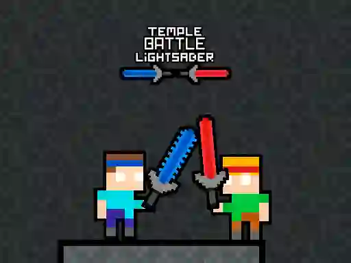 Xogo Temple Battle Lightsaber en liña