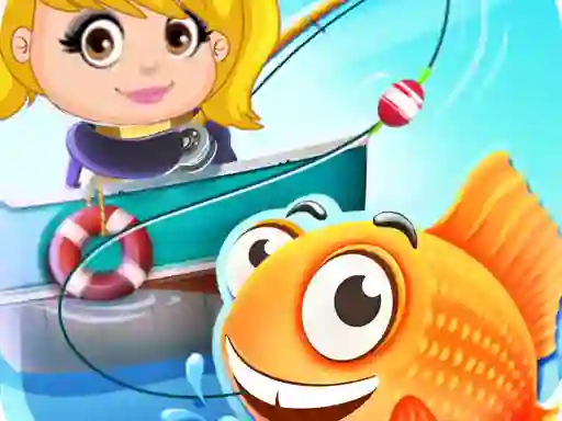 Xogo Nastya Fishing game en liña
