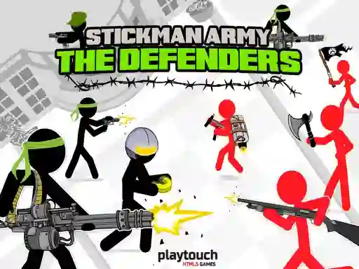 Xogo Stickman Army: The Defenders en liña