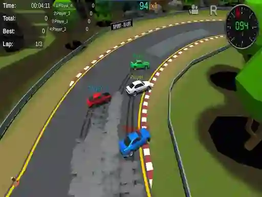 Xogo Private Racing Multiplayer en liña