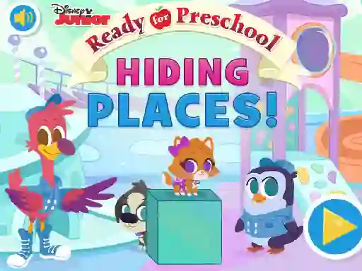 Xogo Ready for Preschool Hiding Places en liña