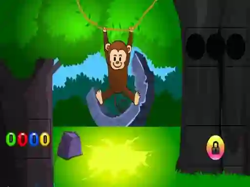 Xogo Funny Monkey Forest Escape en liña