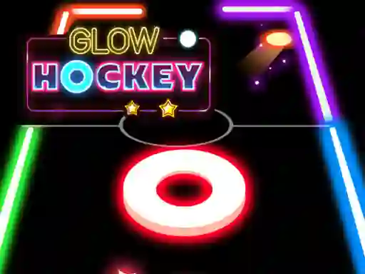 Xogo Glow Hockey en liña