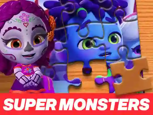 Xogo Super Monsters Jigsaw Puzzle en liña