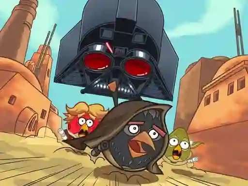 Xogo Angry Birds Star Wars Coloring en liña