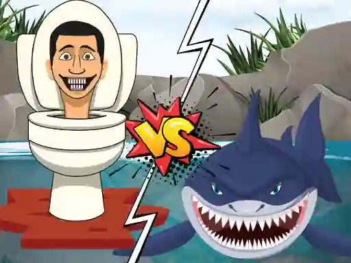 Xogo Hungry Shark Vs Skibidi en liña