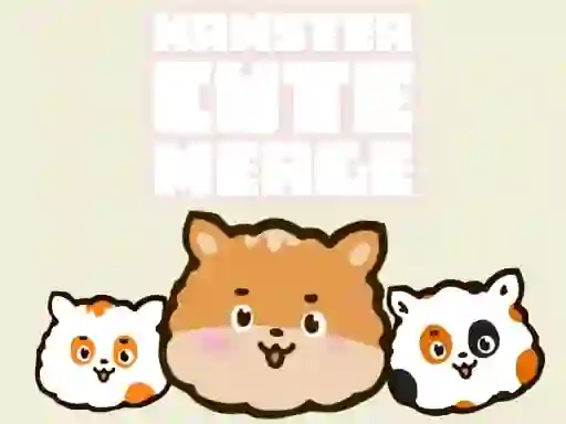Xogo Hamster Cute Merge en liña