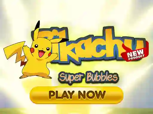 Xogo Pikachu Super Bubbles en liña