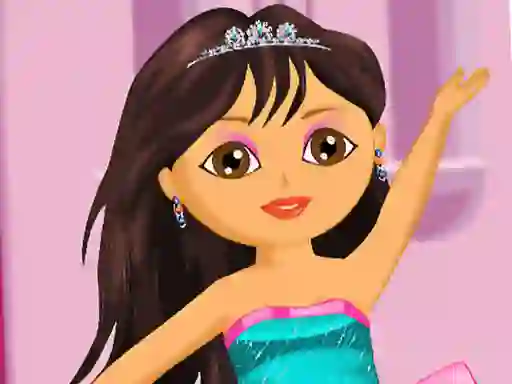 Xogo Dora Ballerina Dressup en liña
