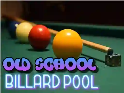 Xogo Old School Billard Pool en liña