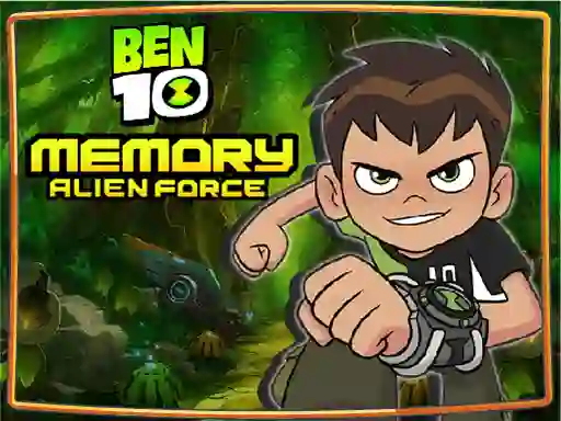 Xogo Ben 10 Memory Alien Force en liña