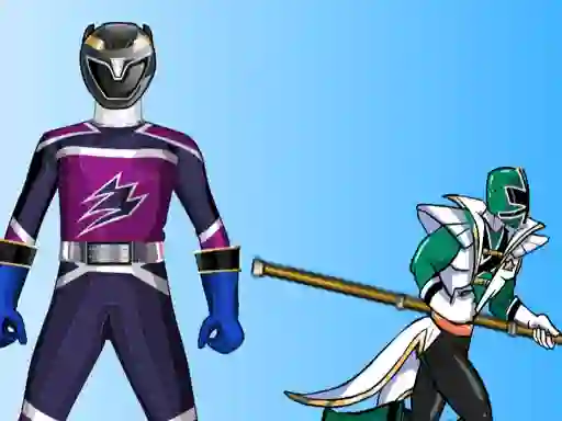 Xogo Power Rangers Dressup en liña