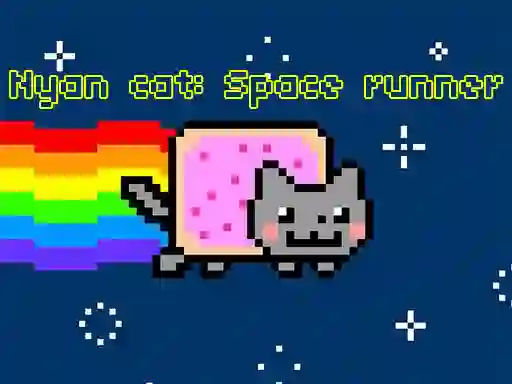 Xogo Nyan Cat: Space runner en liña