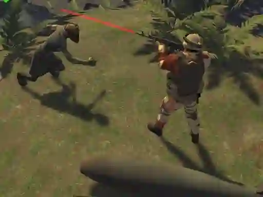 Xogo TopDown Zombie Survival Shooting en liña