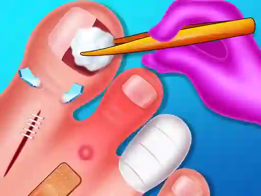 Xogo Funny Nail Doctor en liña