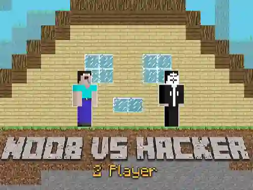 Xogo Noob vs Hacker 2 Player en liña