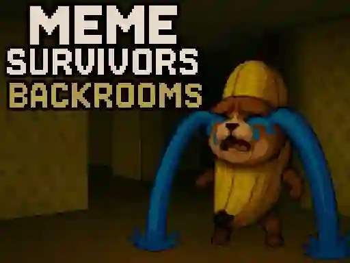 Xogo Meme Survivors: Backrooms en liña