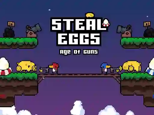 Xogo Steal Eggs Age of Guns en liña
