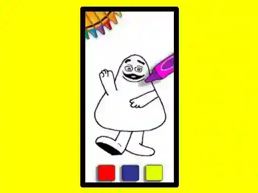 Xogo Grimace Coloring Book en liña