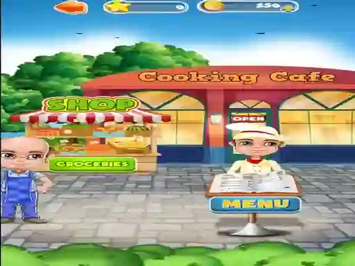 Xogo Cooking Cafe en liña