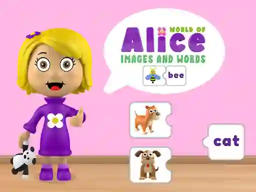 Xogo World of Alice Images and Words en liña