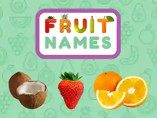 Xogo Fruit Names en liña