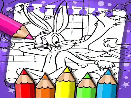 Xogo Bugs Bunny Coloring Book en liña