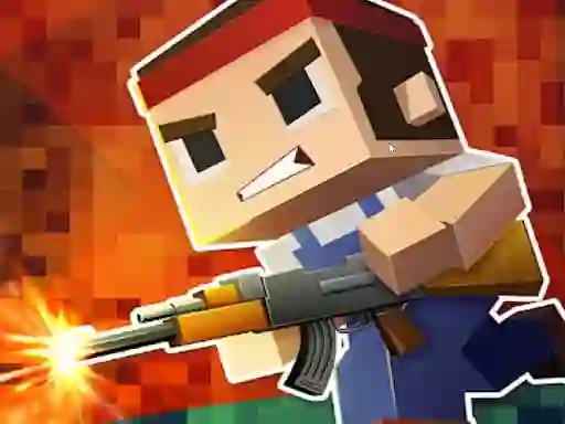 Xogo Blocky Shooting Swat Multiplayer en liña