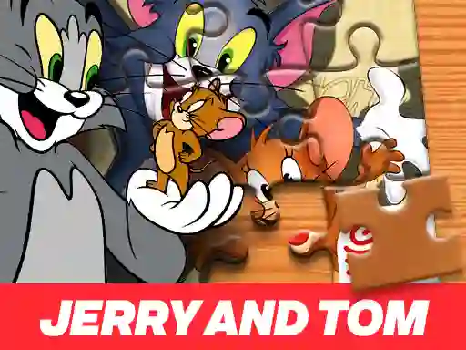 Xogo Jerry and Tom Jigsaw Puzzle en liña
