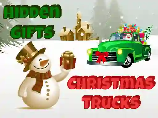 Xogo Christmas Trucks Hidden Gifts en liña