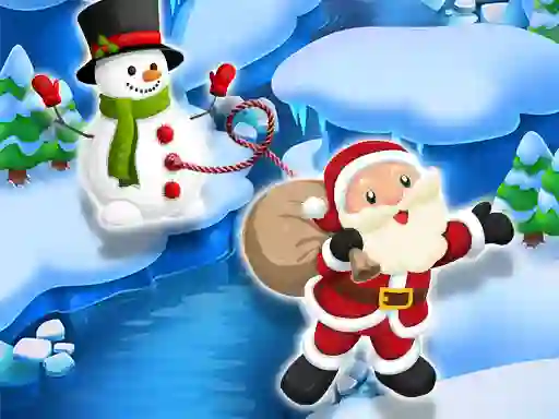 Xogo Santa SnowMan Jump en liña