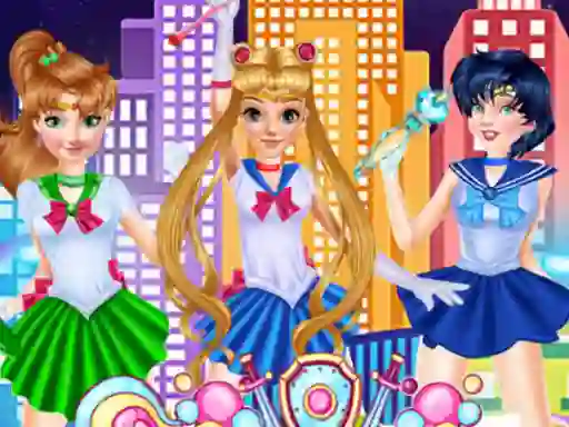 Xogo Sailor Moon Cosplay Show en liña