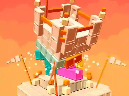 Xogo Demolish Castle Puzzle en liña