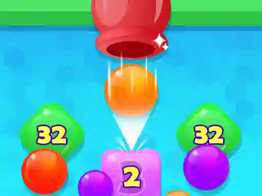 Xogo 2048 Drop Merge en liña