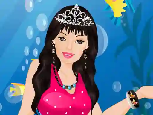 Xogo Barbie Mermaid Dressup en liña