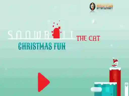Xogo Snowball The Cat Christmas Fun en liña