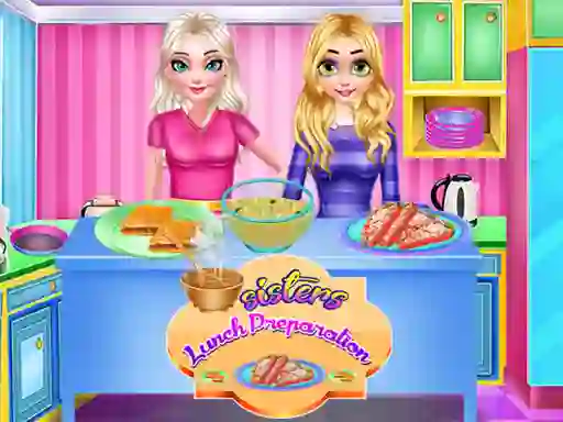 Xogo Sisters Lunch Preparation en liña