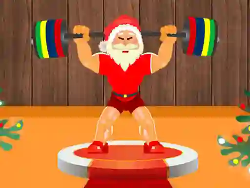 Xogo Santa Claus Weightlifter en liña